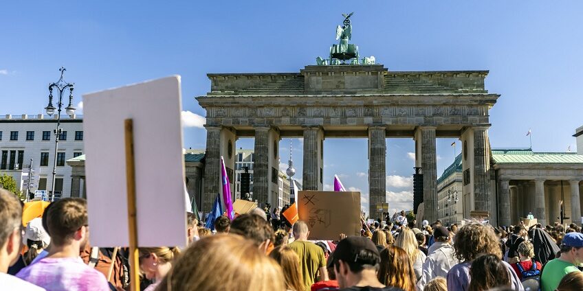 Demonstration in Berlin