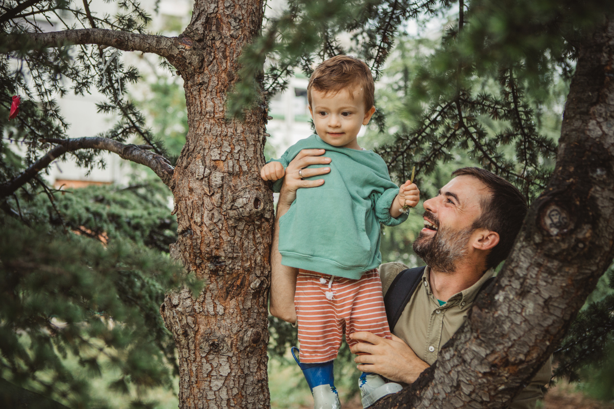 Mit Papa im Wald - Ein Erlebnisnachmittag